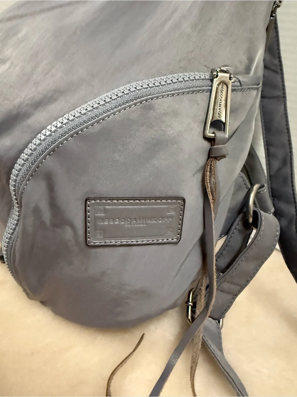Rebecca Minkoff Gray Backpack